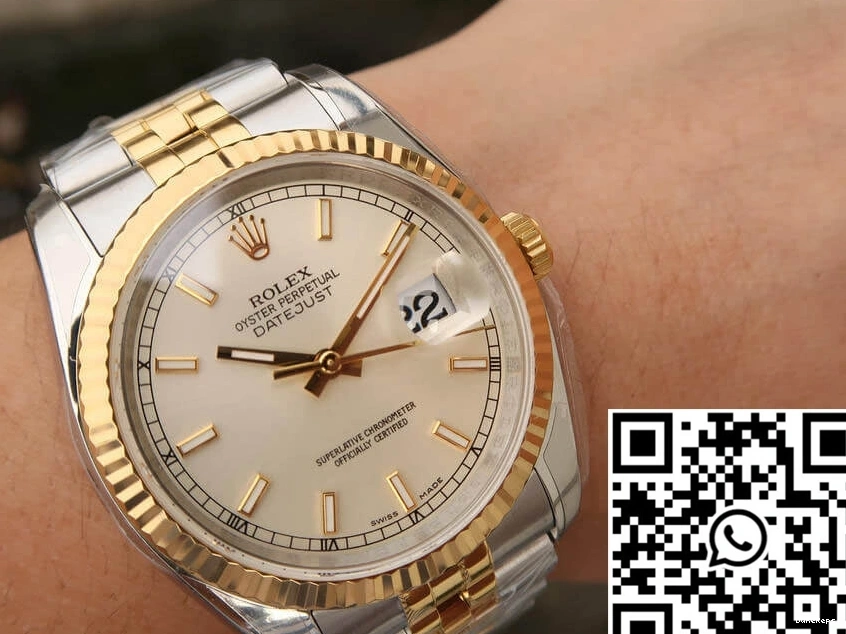116233 Yellow AR Gold 36MM Factory Rolex Datejust 0820